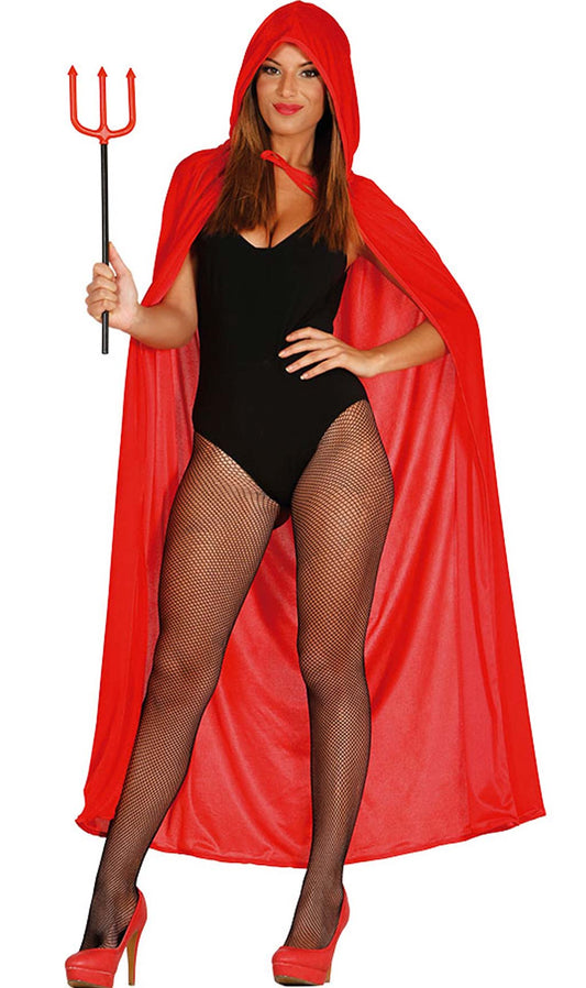 Cape Rouge Capuche Douce