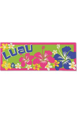 Panneau Luau Fleurs