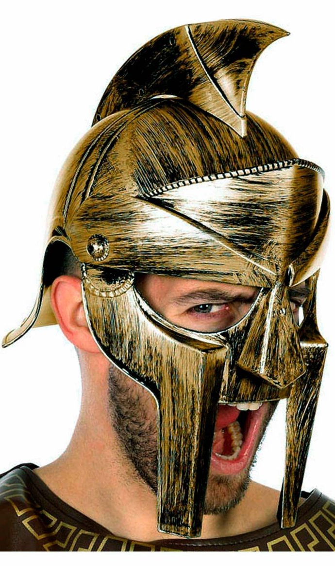 Casque de Gladiateur Bronze