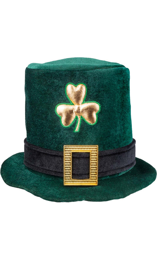 Chapeau Haut de Forme de Saint Patrick Vert