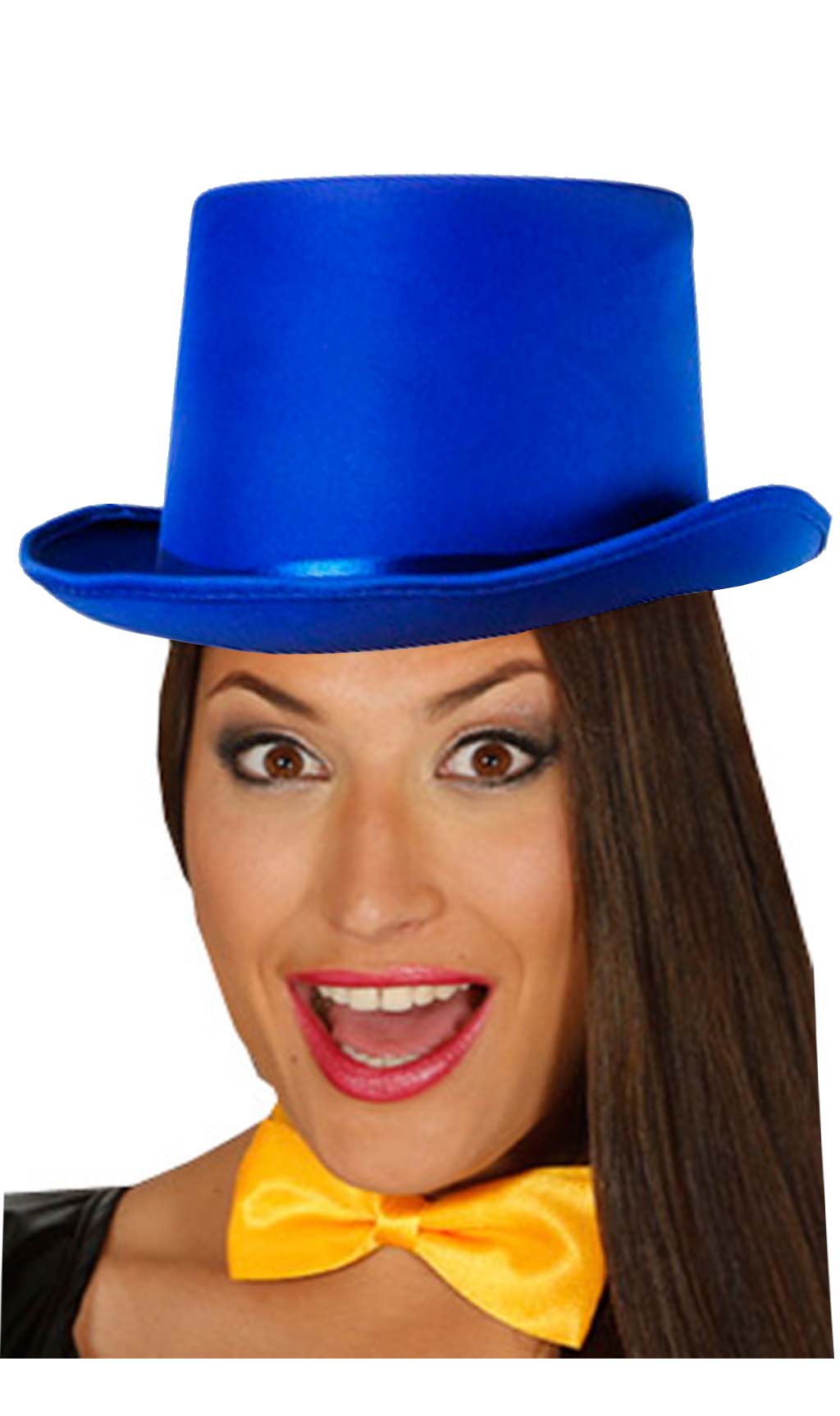 Chapeau Haut de Forme Luxe Bleu