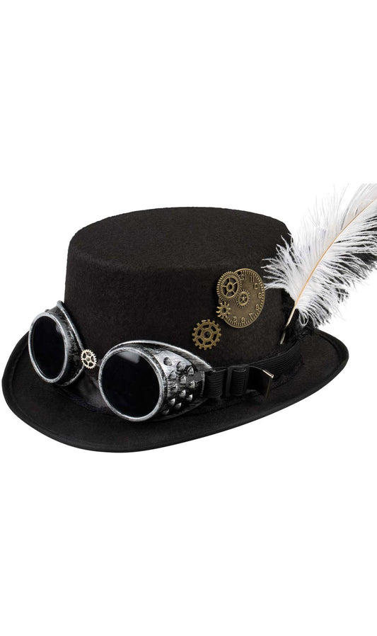 Chapeau Haut de Forme de Steampunk Luxe