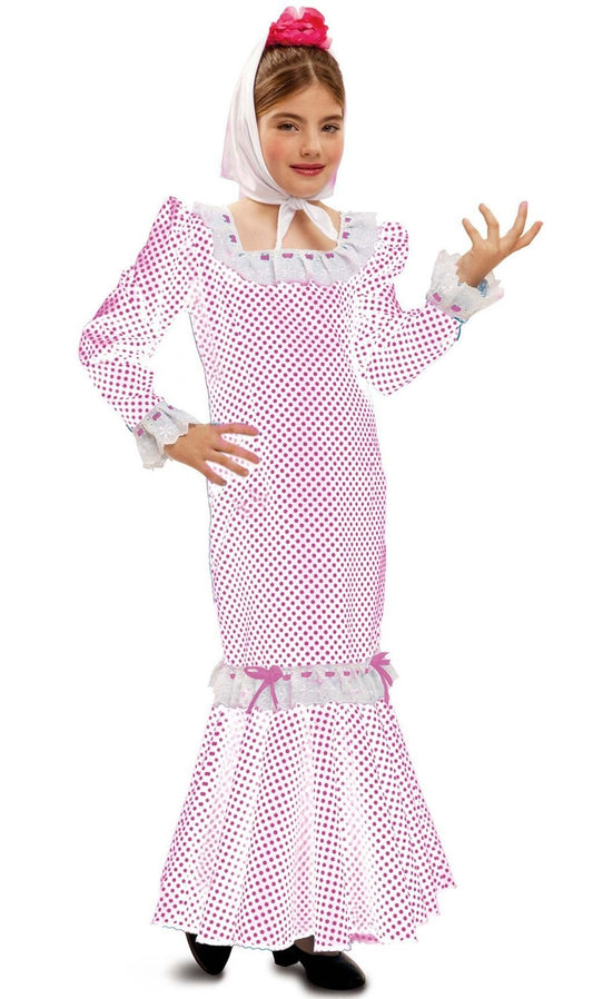 Disfraz de Chulapa Madrileña para niña I Don Disfraz