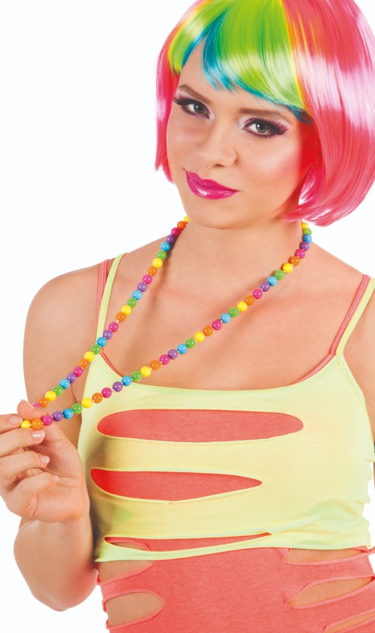 Collier de Perles Multicolore