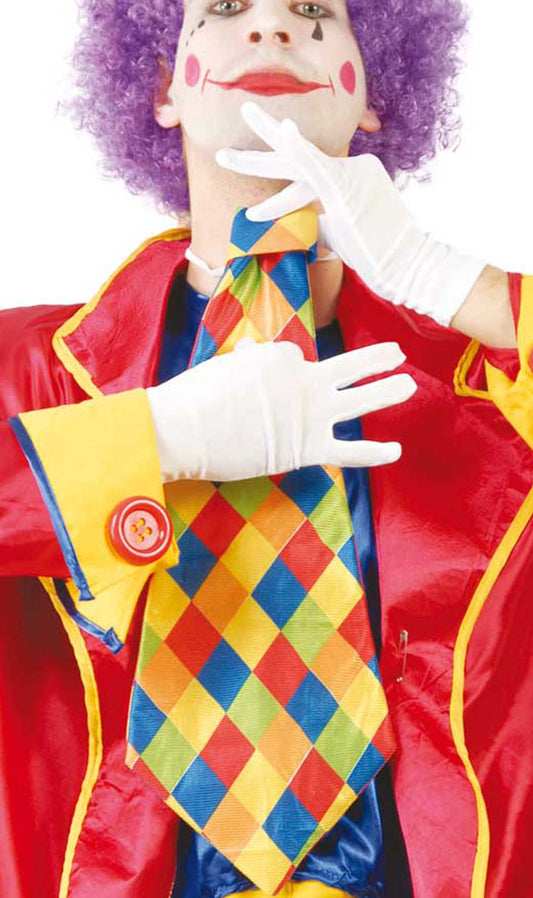 Cravate Clown Losanges