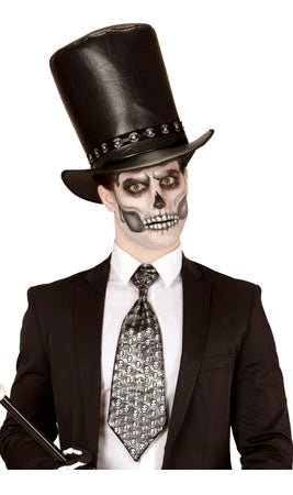 Cravate Tête de Mort