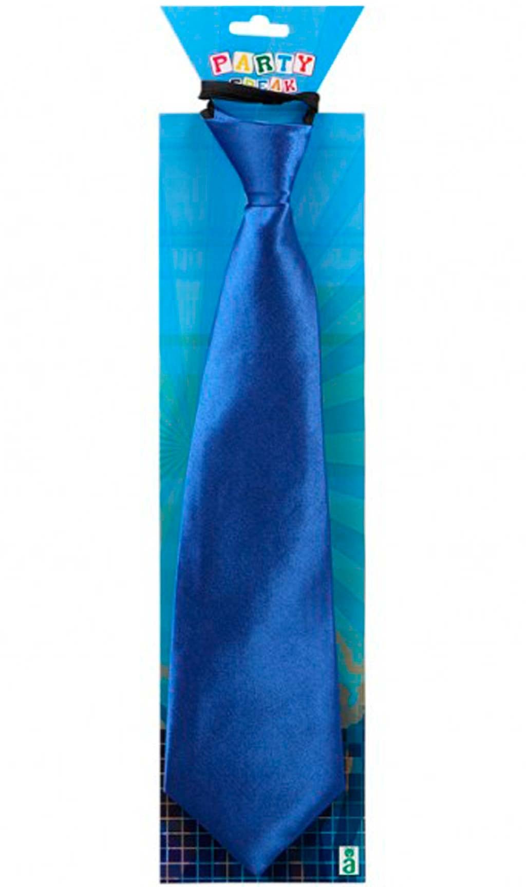 Cravate en Satin Bleu