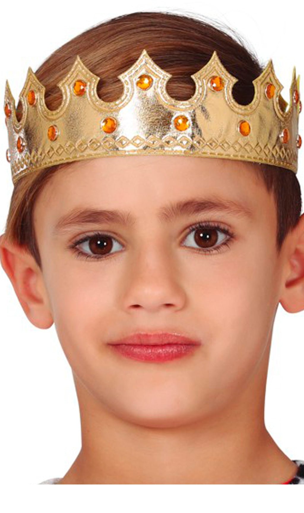 Couronne de Roi Dorée enfant