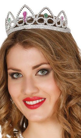 Diadème Reine Argentée