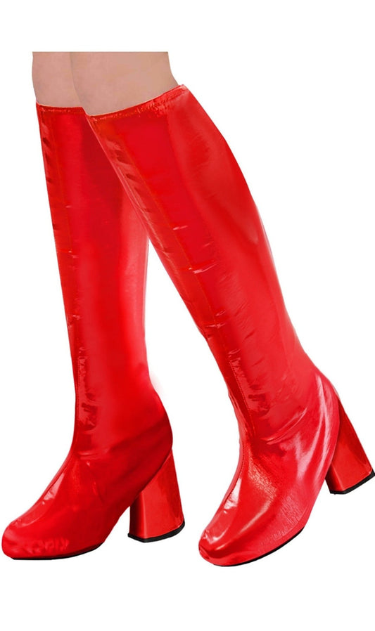 Couvre-bottes Brillant Rouge