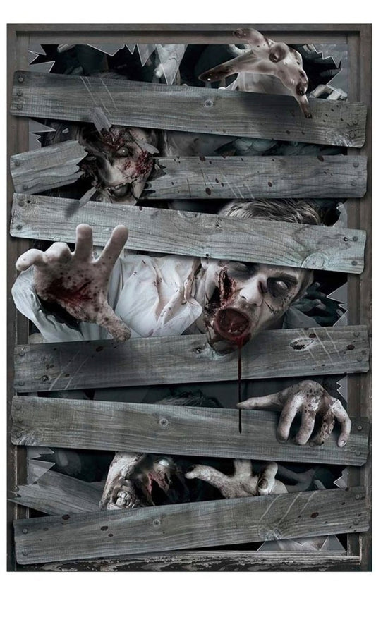 Décoration de Fenêtre Zombie