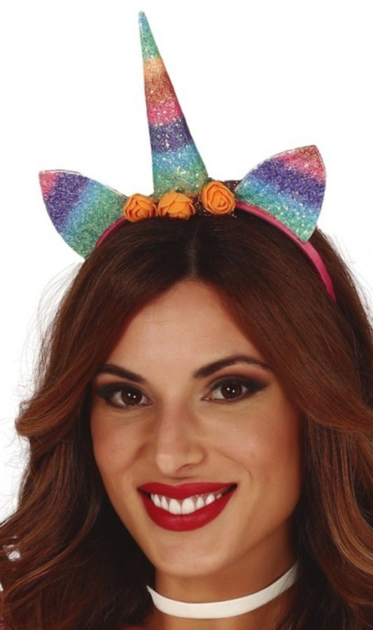 Serre-Tête de Licorne Glitter