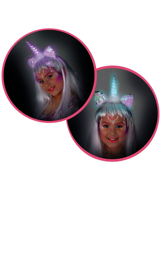 Serre-tête Licorne avec Lumière