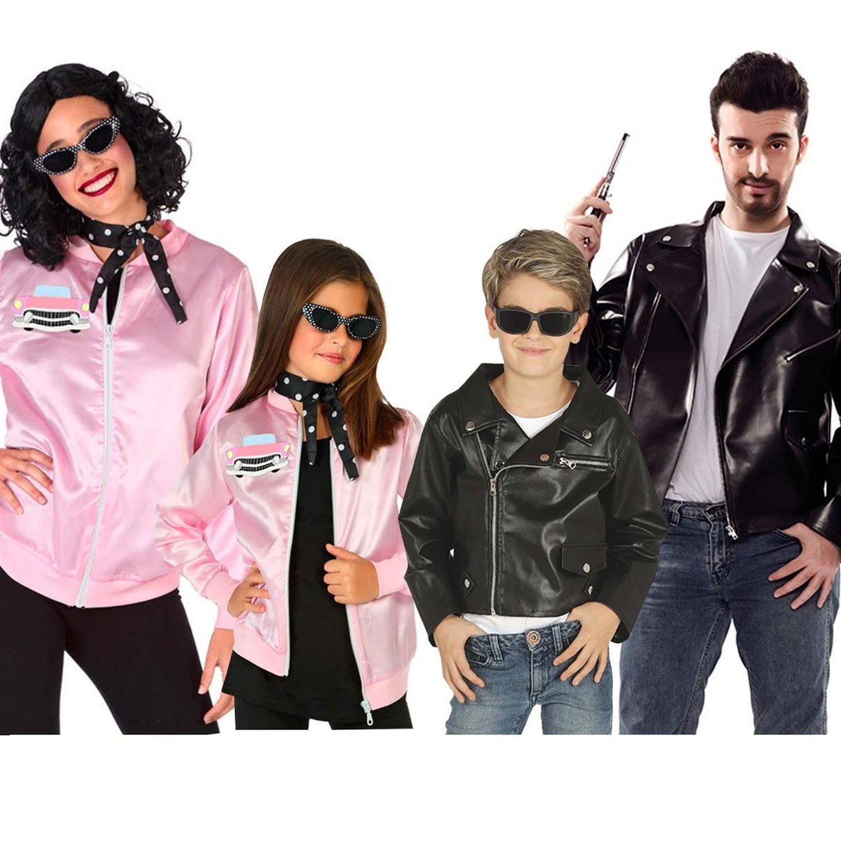 Disfraces en grupo de Grease