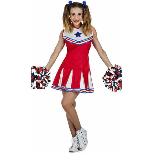 Déguisement Pompom Girl Avec Pompons Et Chaussettes - Taille XL - Funidelia Cheerleader