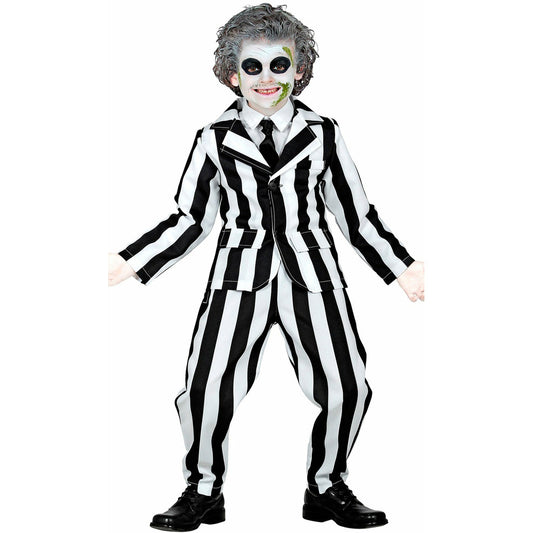 Disfraz de Fantasma Rayas Bicolor para niño | Don Disfraz