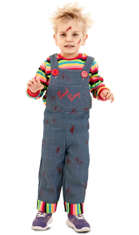 Disfraz de Chucky Travieso para niño I Don Disfraz