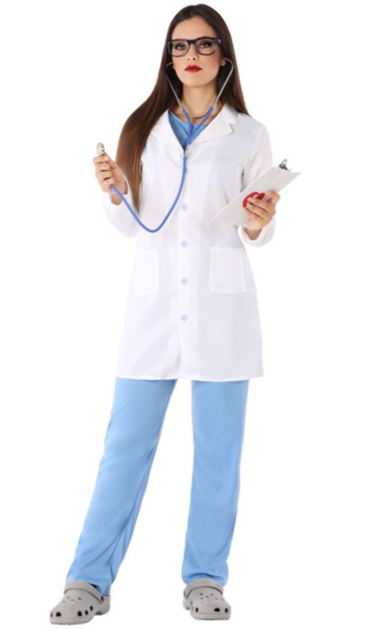 Disfraz de Doctora con Bata para mujer I Don Disfraz