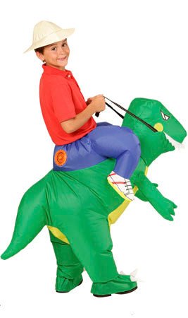 Déguisement de dinosaure gonflable pour enfants - Déguisement Mania