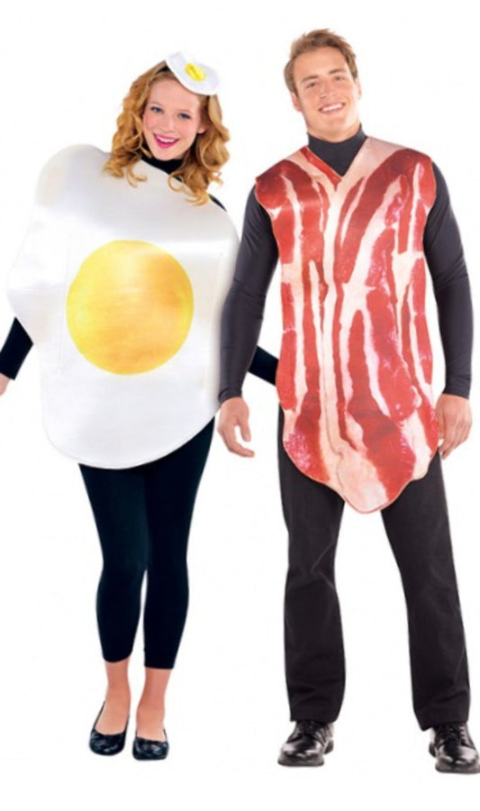 Disfraz de Huevo y Bacon para parejas I Don Disfraz