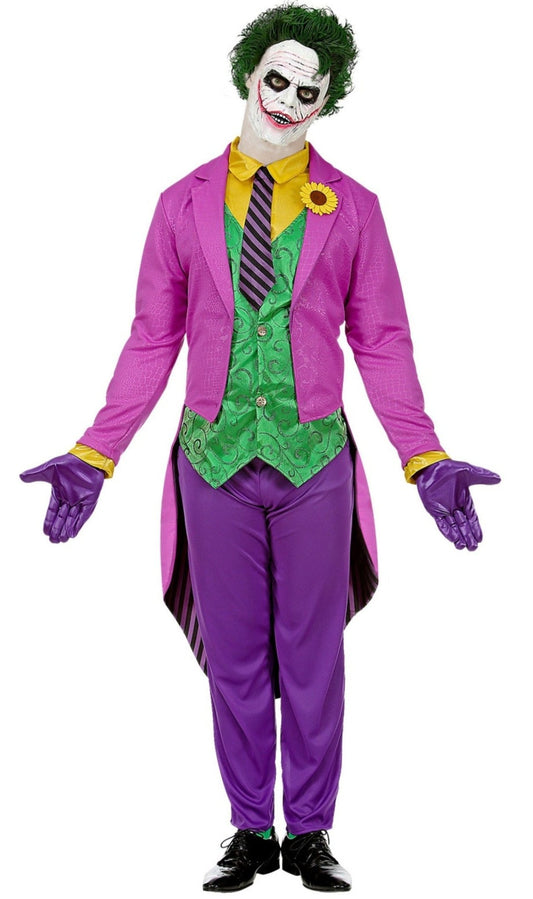 Déguisement XL de Joker Fou pour homme