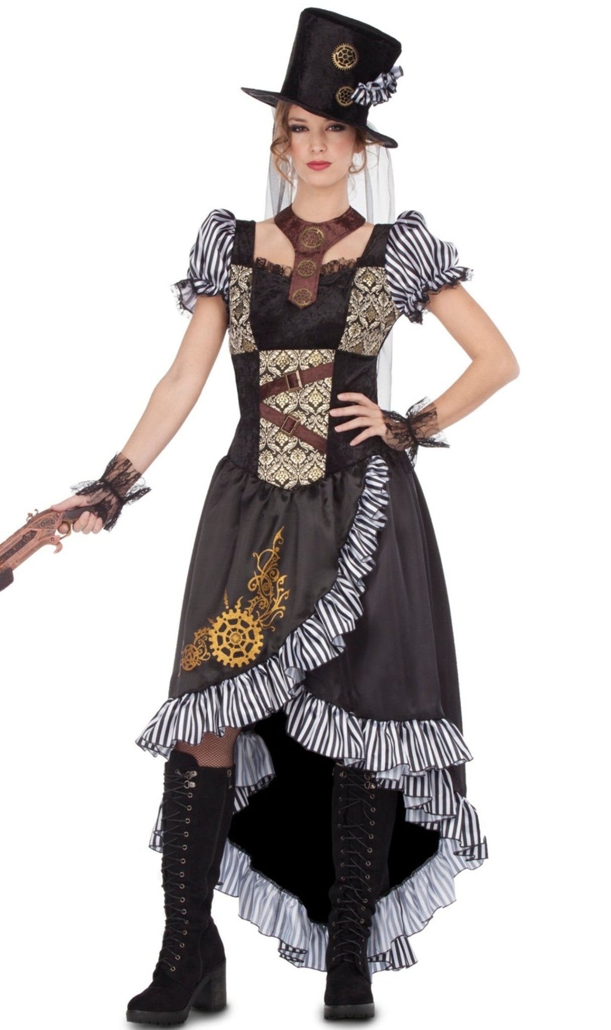 Disfraz de Lady Steampunk Lujo para mujer I Don Disfraz