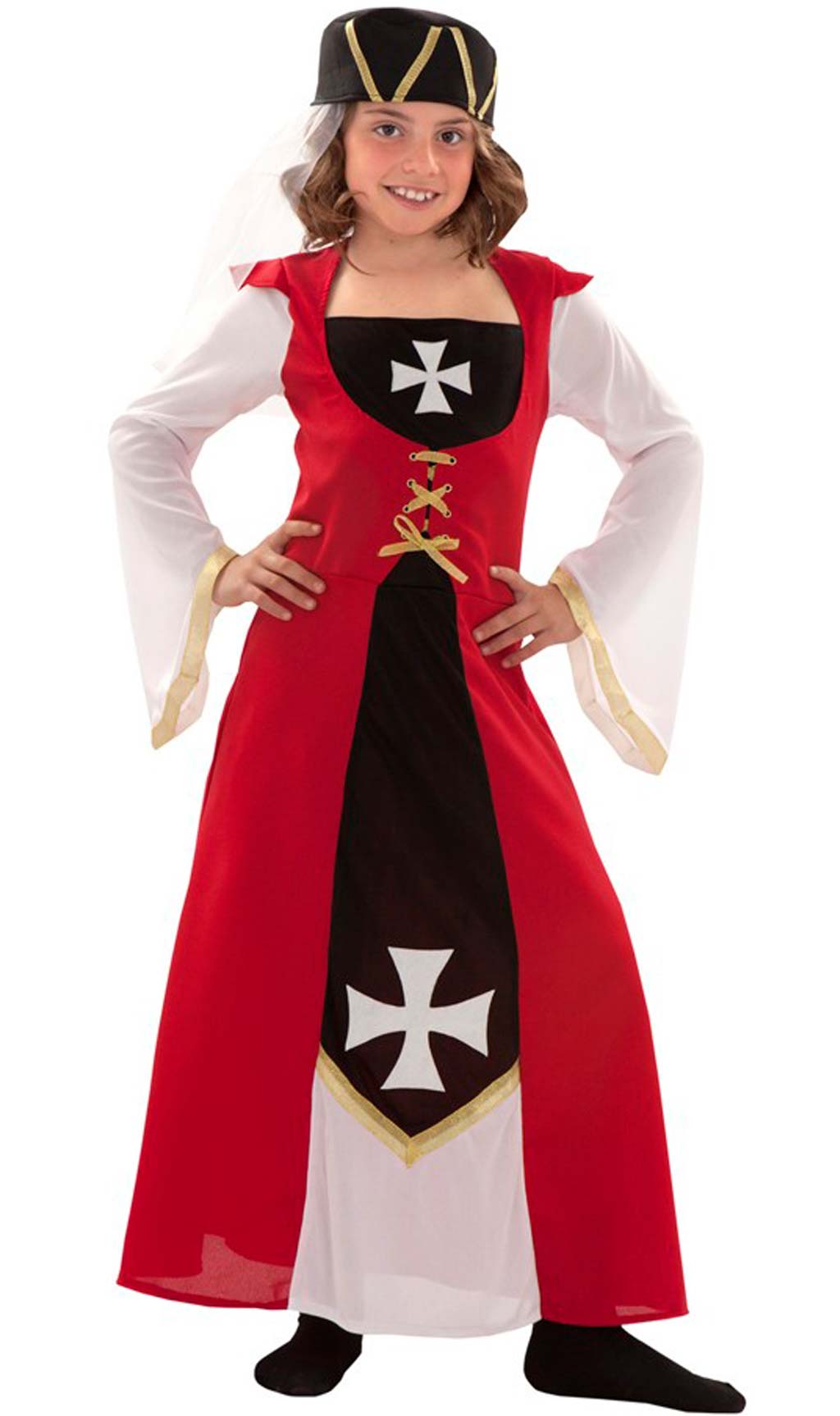 Disfraz de Marquesa de Malta Corpiño niña I Don Disfraz