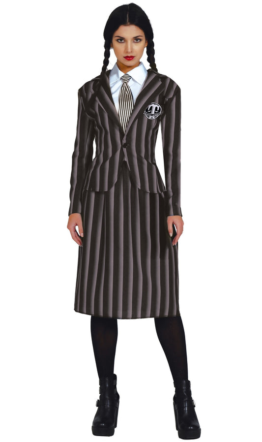 Déguisement Wednesday Famille Addams™ fille : Deguise-toi, achat