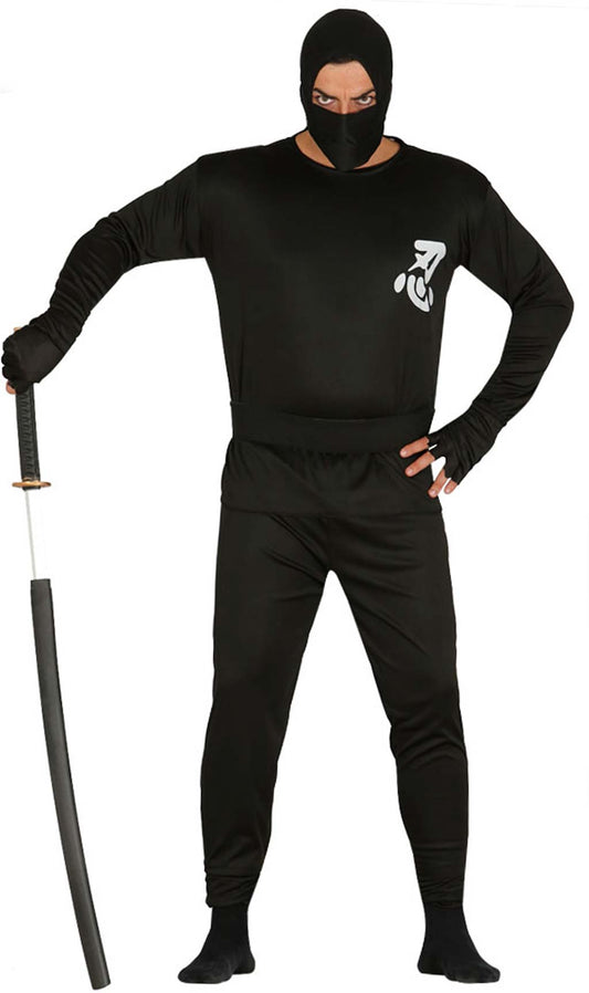Disfraz de Ninja Negro adulto I Don Disfraz
