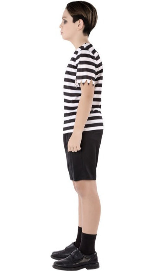 Disfraz de Pugsley Addams para niño I Don Disfraz