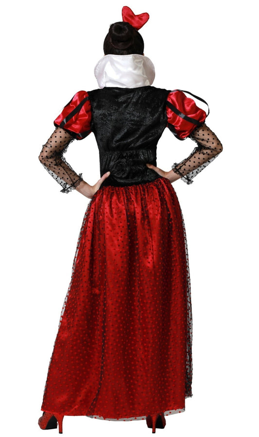 Disfraz de Reina de Corazones Elegante para mujer I Don Disfraz