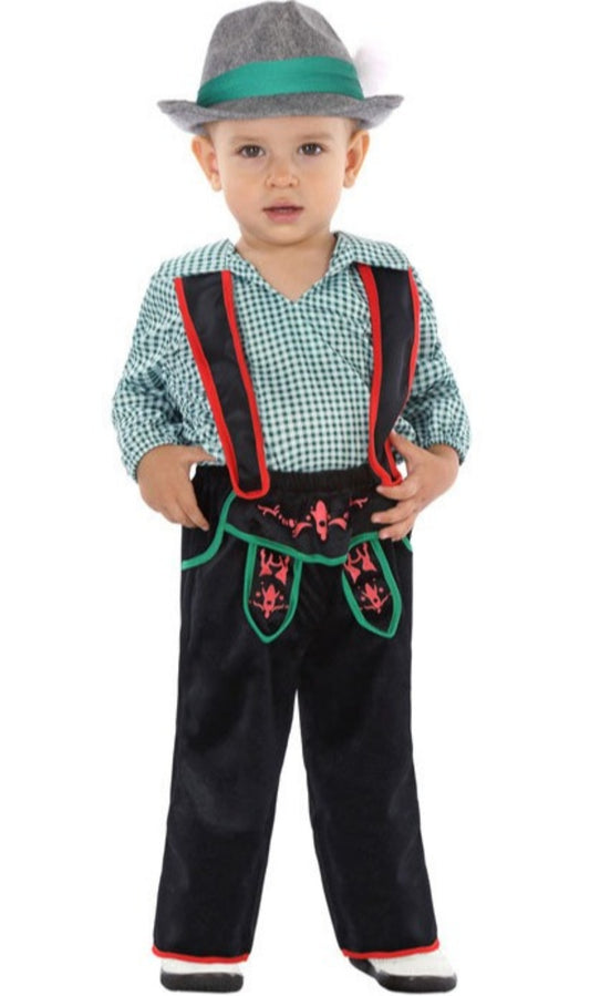 Disfraz de Tirolés Alemán para bebé I Don Disfraz