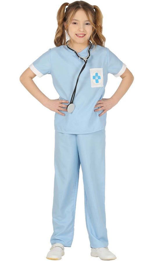 Disfraz de Veterinaria Uniforme para niña I Don Disfraz