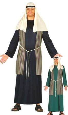 Disfraz de Pastor Judío Verde adulto I Don Disfraz