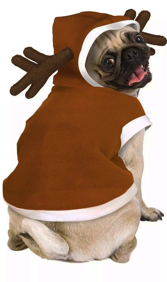 Disfraz de Reno Navideño para mascota I Don Disfraz