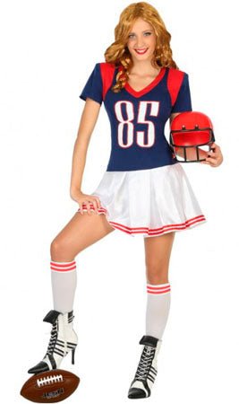Disfraz de Jugadora de Rugby 85 para mujer I Don Disfraz