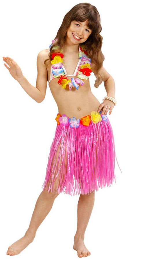Jupe Hawaïenne enfant