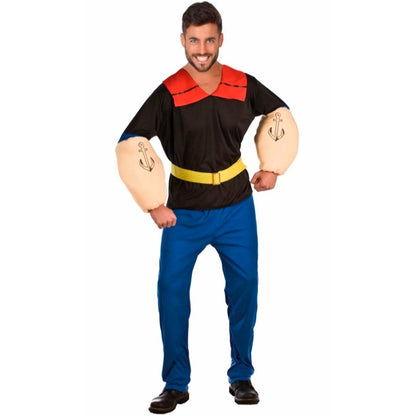 Disfraz de Popeye Forzudo para hombre | Don Disfraz