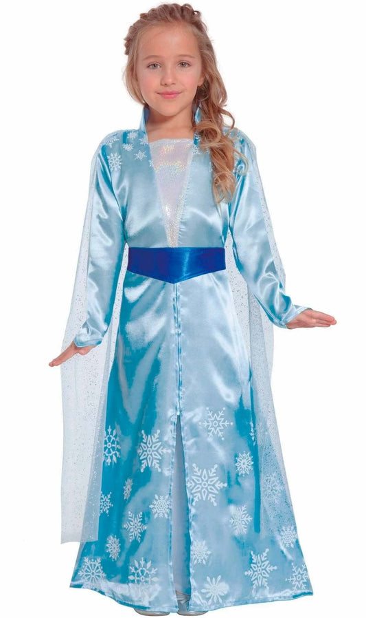 Disfraz de Princesa del Hielo Elsa para niña I Don Disfraz