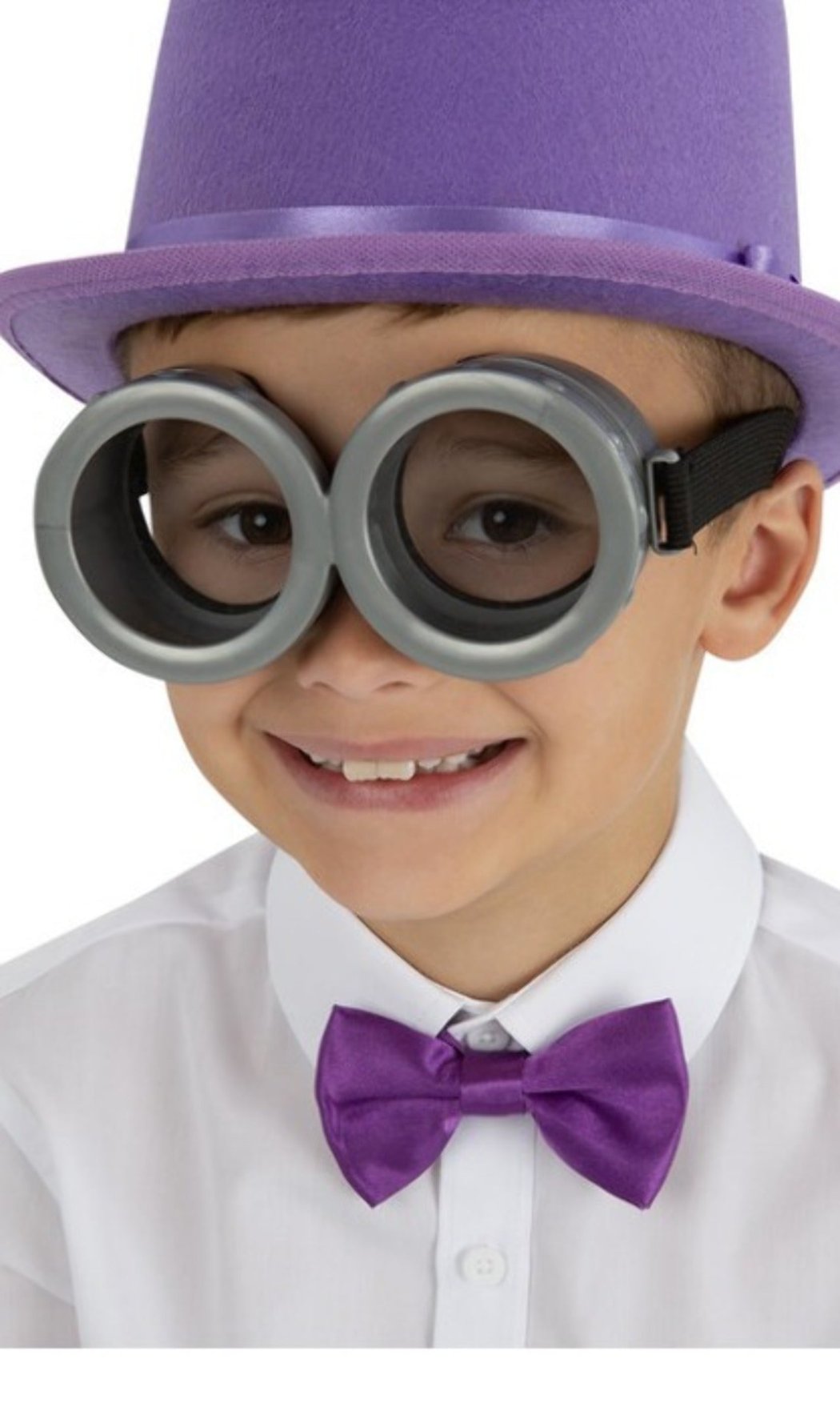 Lunettes Minion grises pour enfants