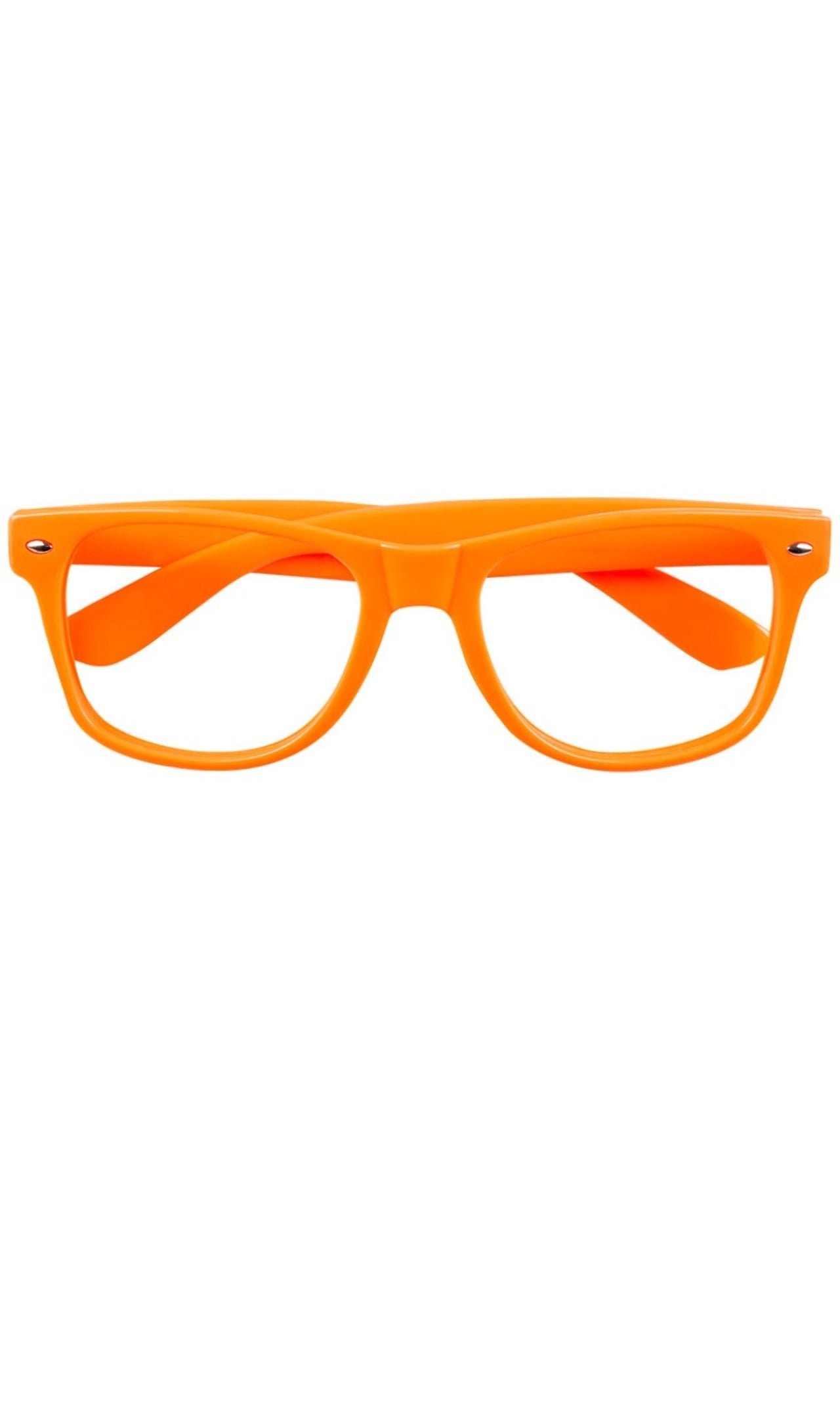 Lunettes Oranges Néon Party