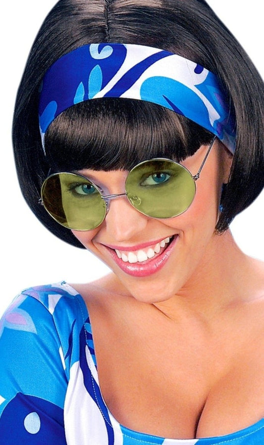 Lunettes Rondes Vertes Grandes