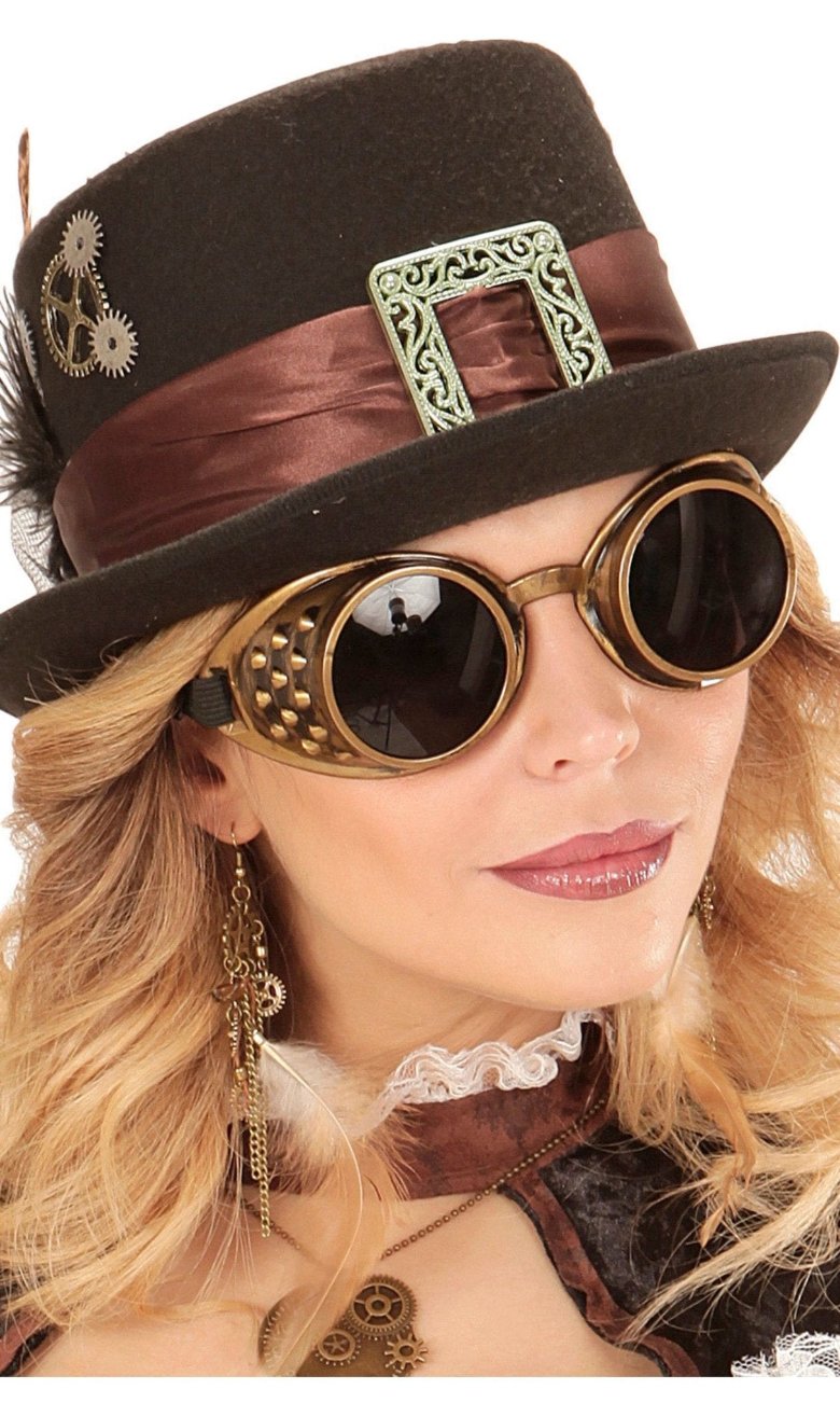 Lunettes Steampunk Bronze