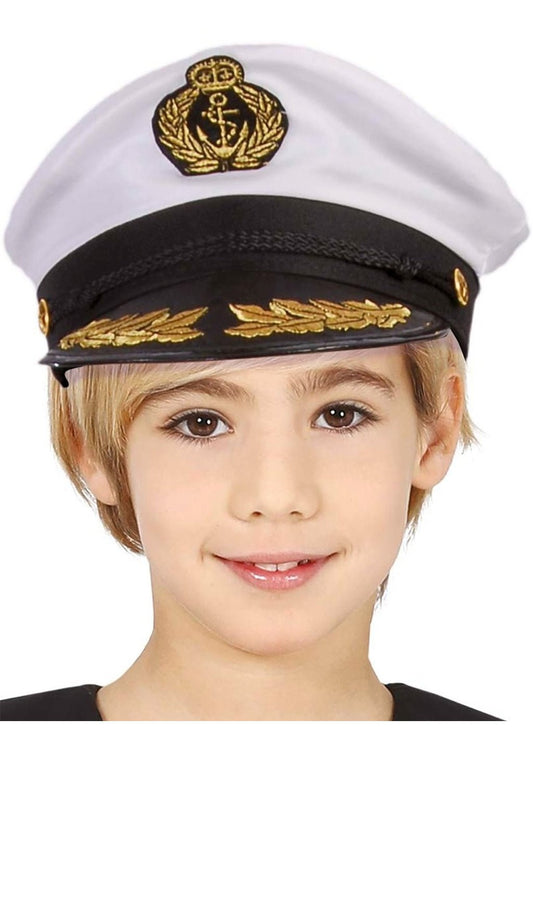 Casquette Capitaine Marine enfant