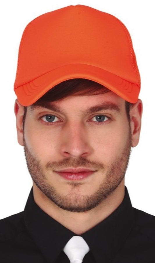 Casquette Orange Néon