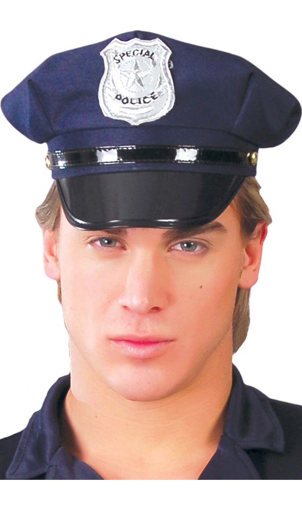 Casquette Policier Bleue