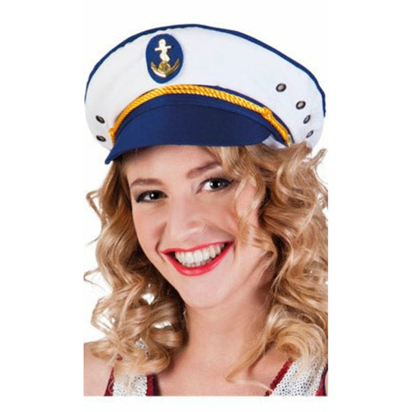 Casquette De Capitaine Olonne Blanche - Traclet Reference : 220447| Chapellerie Traclet