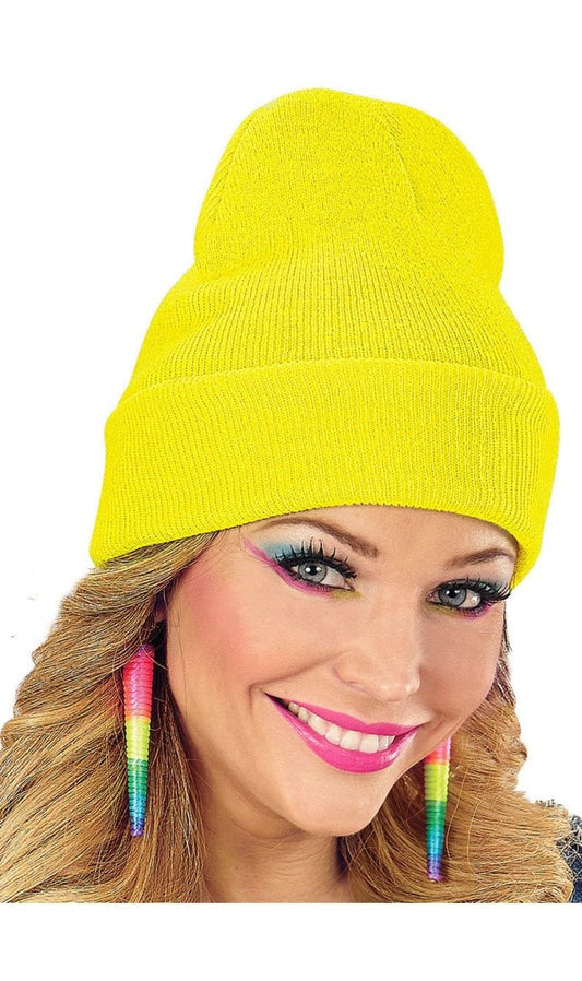 Chapeau Jaune Fluorescent