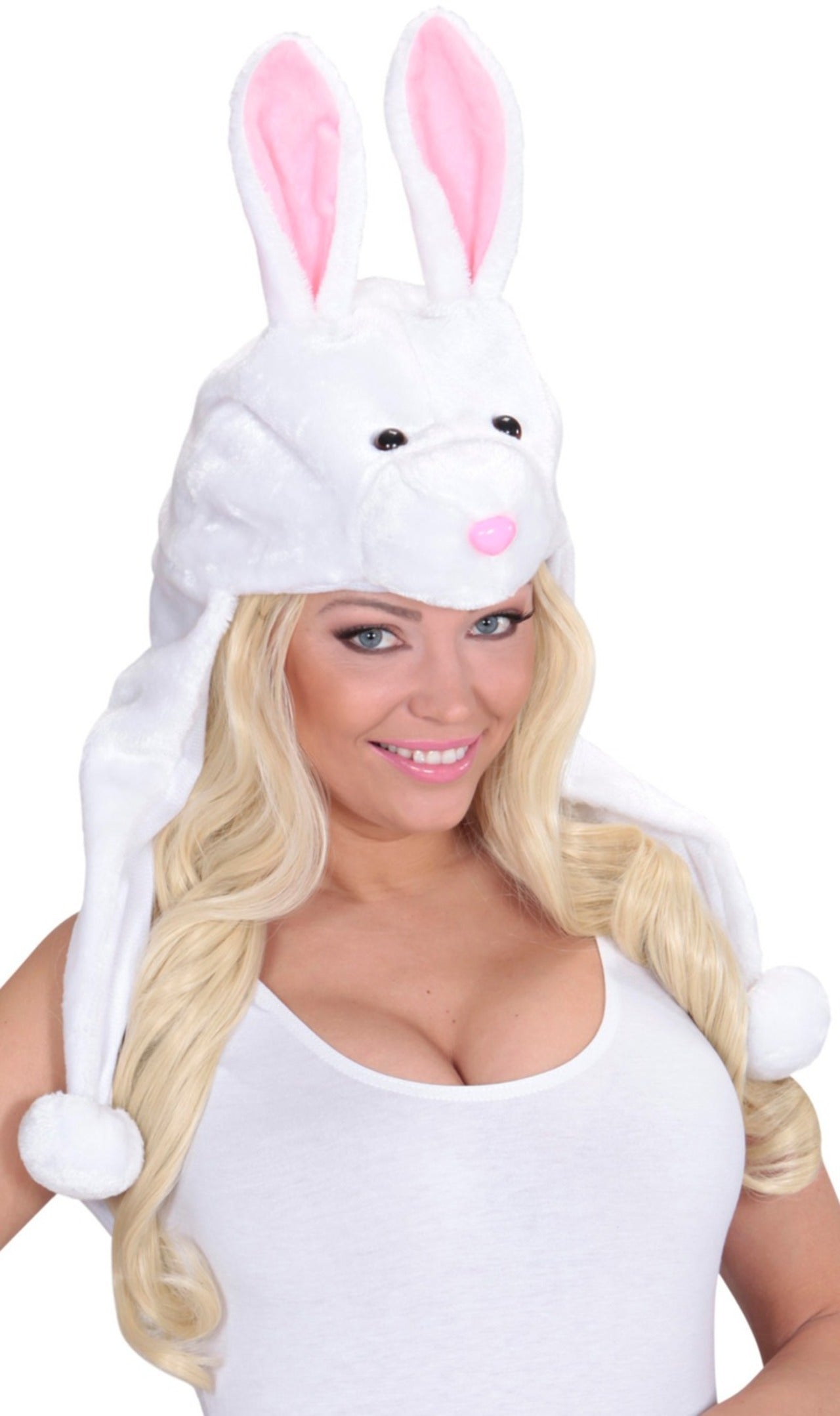 Chapeau de Lapin Blanc