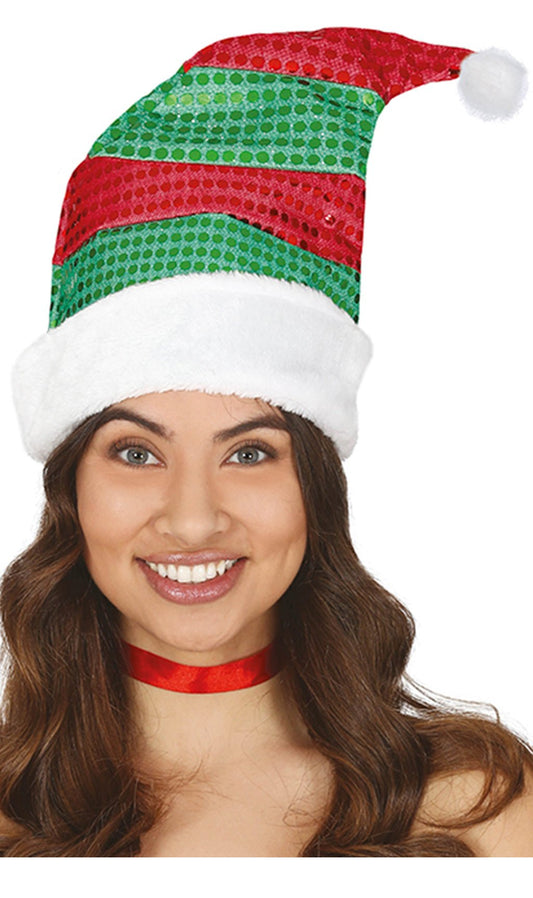 Bonnet Lutin à paillettes